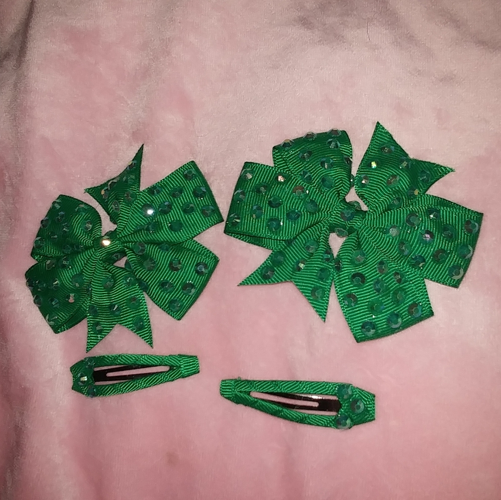 Dance Bows and Clips